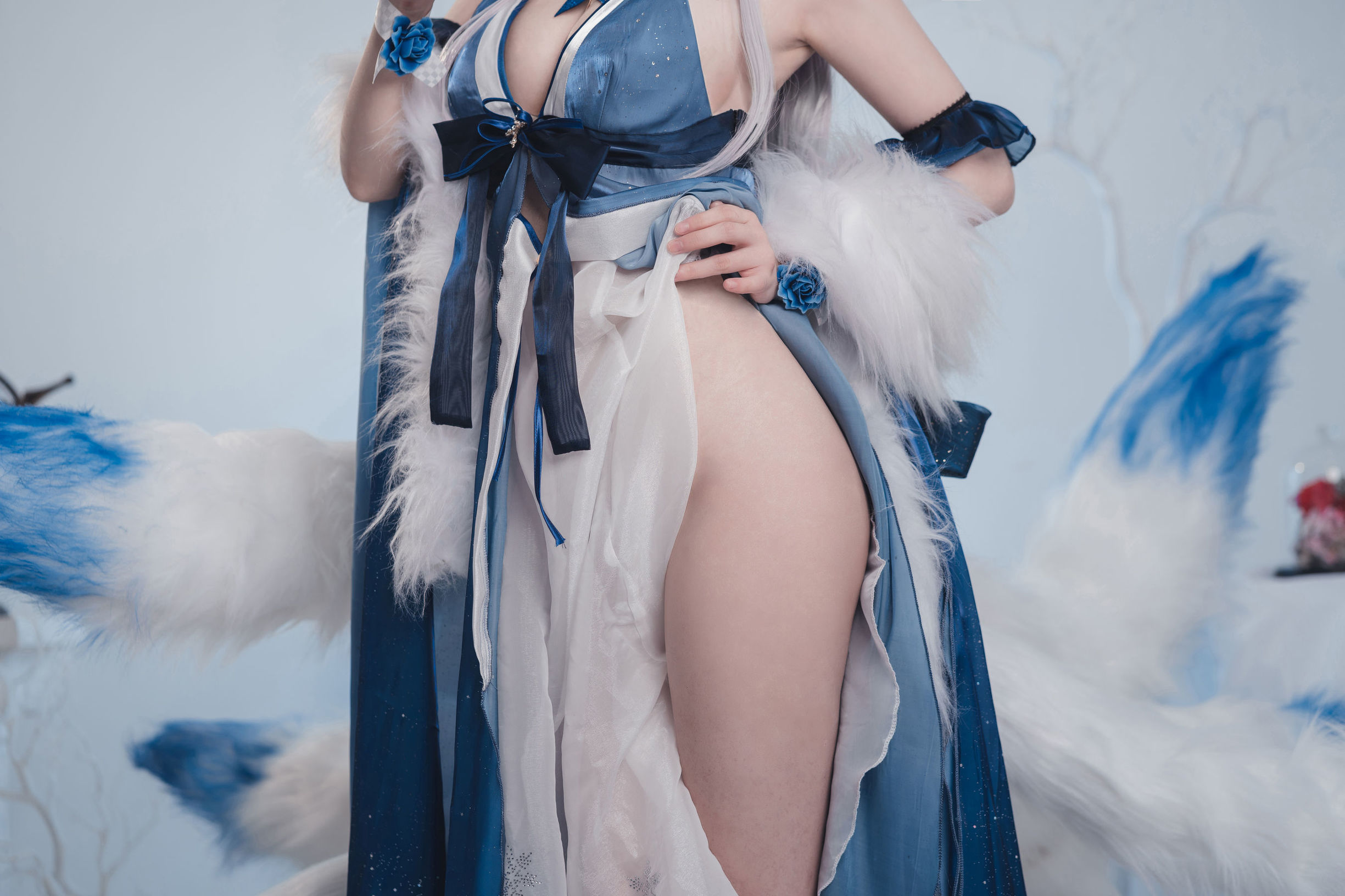 [网红COSER]COS福利rioko凉凉子信浓礼服插图7